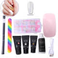 Nail Art Tools Set Dryer Lamp File Extension Glue Builder Manicure Tool. 