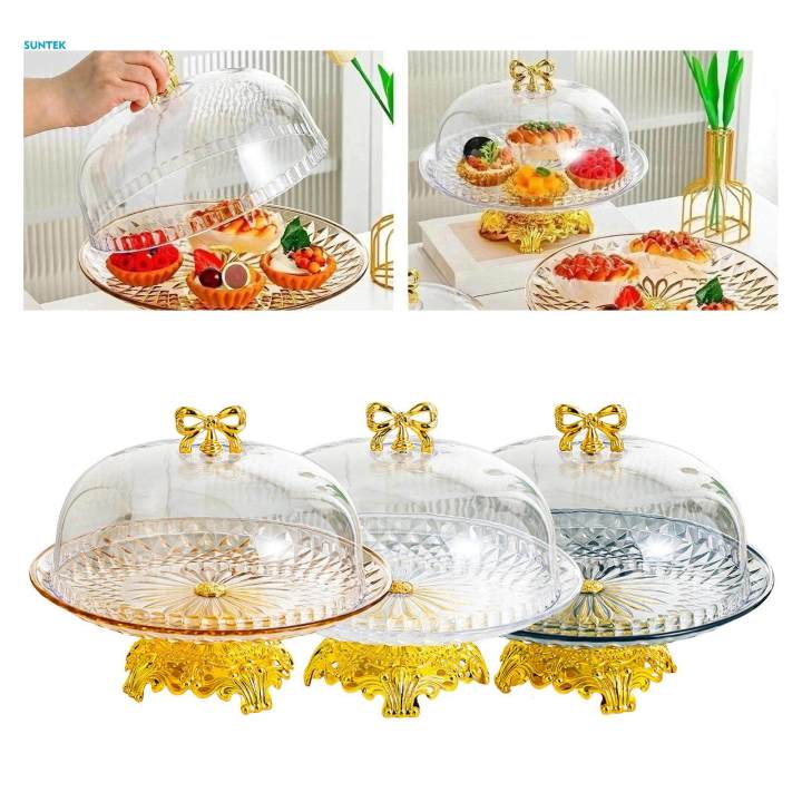 Footed%20Cake%20Plate%20Shaterproof%20Round%20Cake%20Tray%20for%20Muffins%20Cookies%20Cheesecake%20-%20Image%205