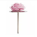 1 Piece Stainless Steel Rose Stand for Cake Decoration.