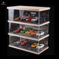 1/64 Scale Diecast Model Car Display Case for Toy Cars Model Car Collectible. 