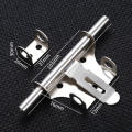 Safety Padlock Bolt Latch Easy to install Brushed Stainless Steel Door Lock Brushed Stainless Steel Door Lock Heavy Duty Bolt. 