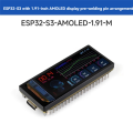 ESP32-S3 AMOLED 1.91 Inch Display M Development Board Dual-Core Supports 2.4GHz Wi-Fi Bluetooth Development Board.