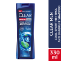 Clear Men Shampoo Cool Sport Menthol Anti Dandruff 330ml. 