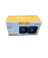 D9 USB2.0-Channel Multimedia Wireless Speaker - Black and White. 
