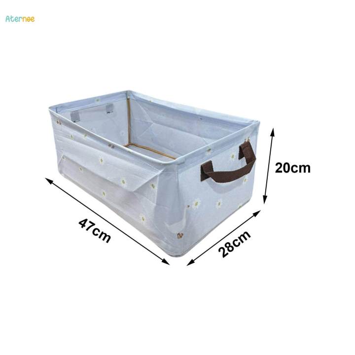 Clothing%20Storage%20Bins%20Fabric%20Cloth%20Bins%20Box%20for%20Books%20Household%20Closet%20-%20Image%208
