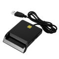 Card Reader DNIE ATM CAC IC ID SIM Electronic Card Cloner Connector for Windows USB Smart ID Card Reader with LED Indicator. 