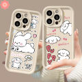 Creative Cartoon Puppy Phone Case Compatible For IPhone 7Plus XR 13 15 11 14 12 Pro Max 8 6 7 6S Plus X XS MAX SE 2020 Cute Running Sleey Puppy Dog Angel Eyes Soft Case. 