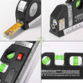 MAYTTO 8ft Laser  Laser Level laser measure Line Measurement Tape Ruler Adjusted Standard and Metric Rulers. 