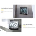 Digital Kitchen Timer with trong Magnet Back tand Hanging Hole Loud Alarm. 