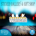 Bike Sticker | Wanted Stars | ( Waterproof & Premium quality)/ Sticker Gallery & Gift Shop.