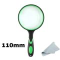 110mm Multiple Colors Handheld Plastic Magnifying Glass Reading Magnifying Glass. 