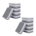 2X Highly Efficient Scouring Pad Dish Cloth Cleaning Brush Kitchen Rags Strong Decontamination Dish Towels.