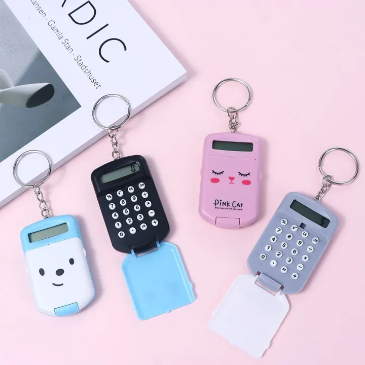 Office%20Supplies%20Kawaii%20Mini%20Calculator%20Pocket%20Size%20Portable%20Digit%20Calculator%208%20Display%20Cartoon%20Cute%20Keychain%20Calculator%20Key%20Ring%20-%20Image%202