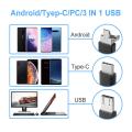 3.9mm Otoscope Ent Inspection Camera Video 3 in 1 USB Visual Ear Cleaning Endoscope 720P Medical Camera for Android Phone PC. 