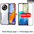 【 Free Tempered Glass 】Phone case For Realme 11 Pro + Back cover Transparent Phone Case Full Protection Phone Soft Armor Cover For Realme11 Pro Plus Cover cases + Tempered Glass Screen Protector Film.