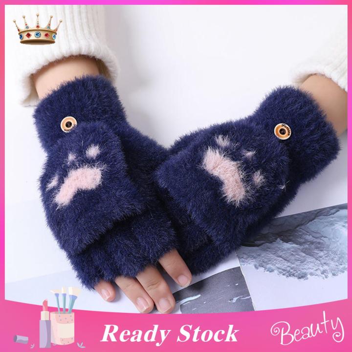 Trendygirl%20Women%20Lovely%20Winter%20Fingerless%20Cat%20Paw%20Thicken%20Warm%20Gloves-Girls%20Fashion%20screen%20Fingerless%20Sports%20Gloves%20For%20Outdoor%20Cycling,%20Camping,%20Motorcycle,%20Running%20-%20Image%205