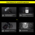 New TWS Gaming Earphone For Nubia RedMagic 7 7Pro 5G Wireless Bluetooth Redmagic Cyberpods 4-16 hours battery life.