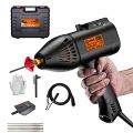 Portable Welding Machine/Welding Machine Handheld, 3900W Portable ARC Welder Gun w IGBT LCD Digital Display, MMA Welding Gun w Ground Wire for 2.5-3.2mm Wire rods Electric Welder Machine Kit.