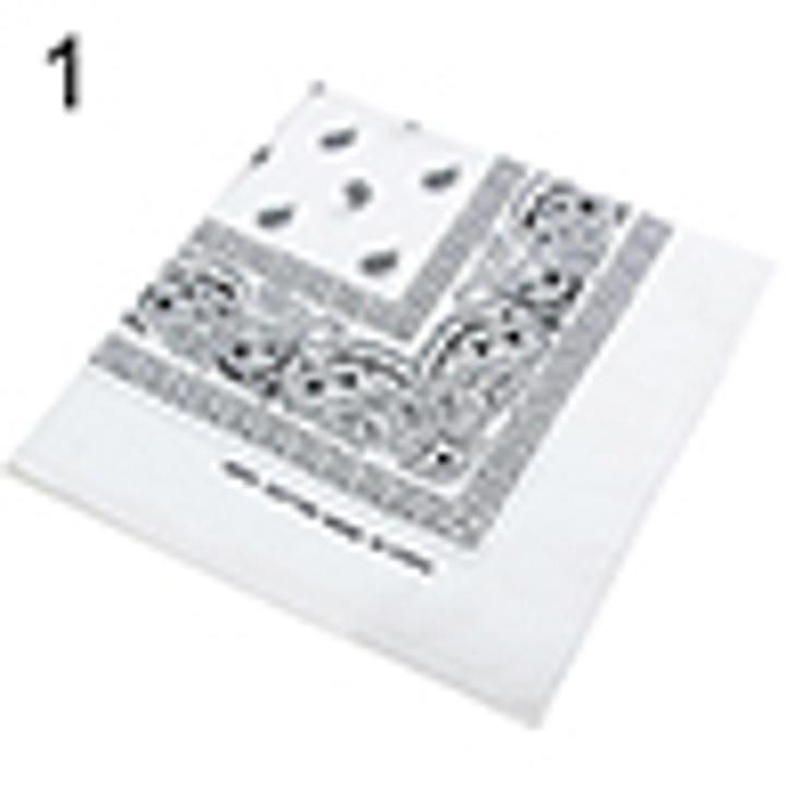 (New)Lady Men quare Bandana Hiphop Head Wrap Headband carf Writband 55 x 55cm