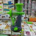Plastic Hand Juicer Fruit & Vegetable Manual Juicer with Steel Handle, Mini Juicer Machine. 