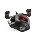 Lixada 12+1 Ball Bearings Baitcasting Reel Fishing Fly High Speed Fishing Reel with Magnetic Brake System - all new-black-right.
