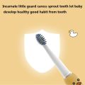 Xiaomi Child Electric Sonic Toothbrush 19000 Times Rechargeable IPX7 Waterproof Electronic Tooth 4 Brushes Replacement Heads. 