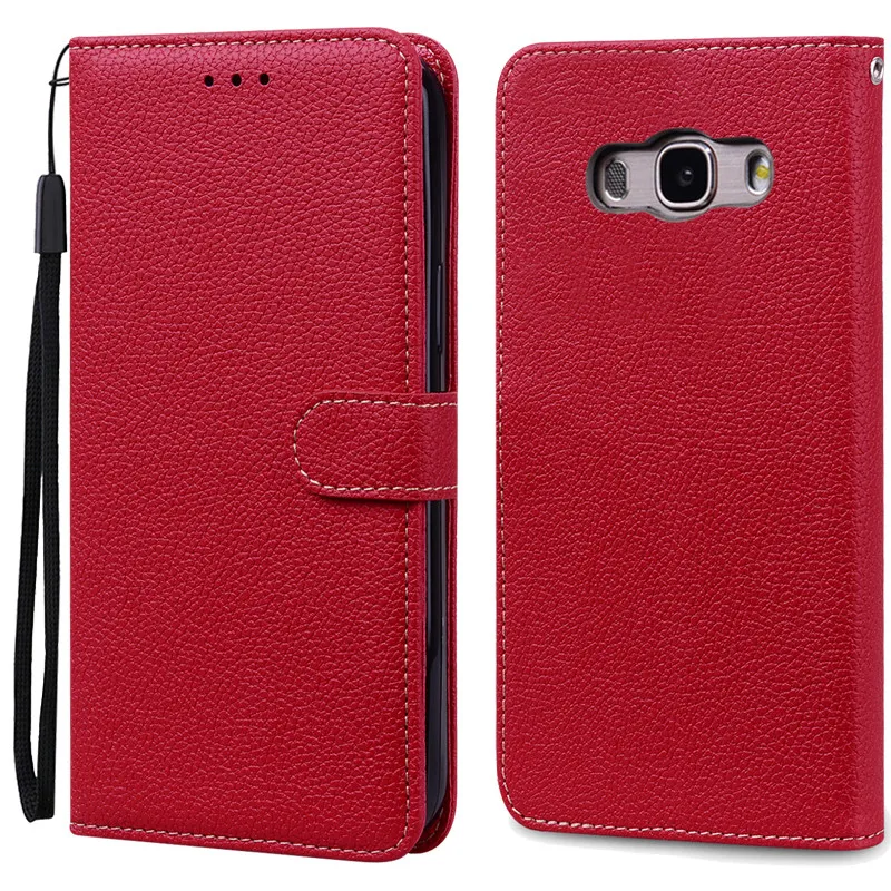 J7 2016 Leather Flip Case For Samsung Galaxy J7 2016 Case J710
