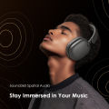 Oraimo BoomPop Lite Wireless Bluetooth Headphone ( OHP-317 )- Speed Black/Light Gold. 