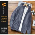 Summer anti-UV Sun Protection Skin Coats Men Ultra-Light Sportswear Hooded Outwear Men suncreen Casual Jackets Running Clothing. 