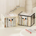 Waterproof Folding Storage Box Collapsible Portable Handheld Organizer Dustproof Folding Storage Basket for Home Storage.
