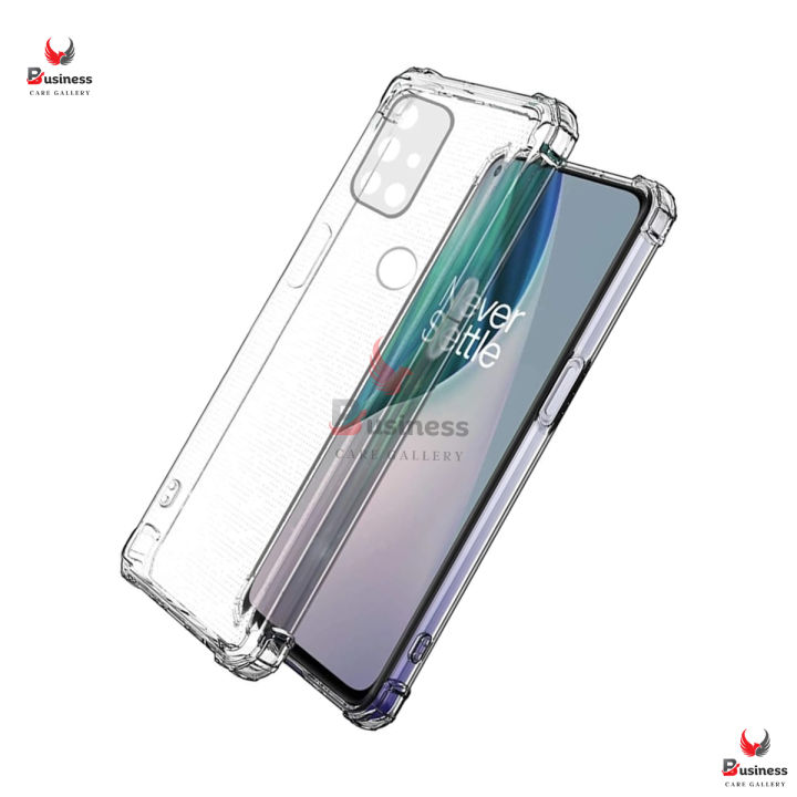 OnePlus Nord N10 5G Soft Silicone Transparent Back Cover Clear