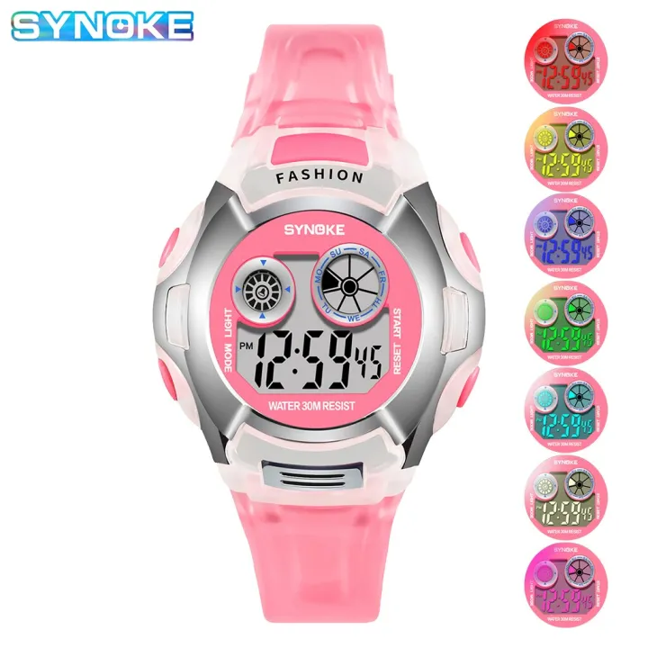 SYNOKE%20Kids%20Watches%20Sports%20Colorful%20LED%20Waterproof%20Alarm%20Cute%20Chronograph%20Children%20Digital%20Watch%20Students%20Wristwatch%20Relojes%20-%20Image%205