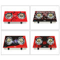 Kiam Gas Stove - Double  Burner  G-46  LPG  with  Glass :  Cook  with  Ease ,  Maintain  with  Simplicity. 