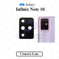 For Infinix Note 10 Camera Main Glass Lens  Replacement Part. 