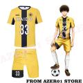 【2023】 Aoashi Ao Ashi Cosplay Merch T-shirt Men/Women Tee Football Soccer Uniform Pants Set Suit Ryuichi Takeshima City Esperion Cos. 