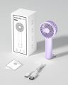 MINI HANDY FAN PORTABLE RECHARGEABLE FAN POCKET SIZE MICRO USB CHARGER PORT & CABLES MINI BATTERY DESK FANS. 