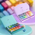 HIMI Twin Cup Jelly Gouache Paint Set, 36  And 48 Colors 12g, Paint for Canvas and Paper, Art Supplies for Professionals. 