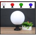 Outdoor Globe Light Shad 8 Inch Red & Green & Blue & White Color ( Light Not Inculuded ). 