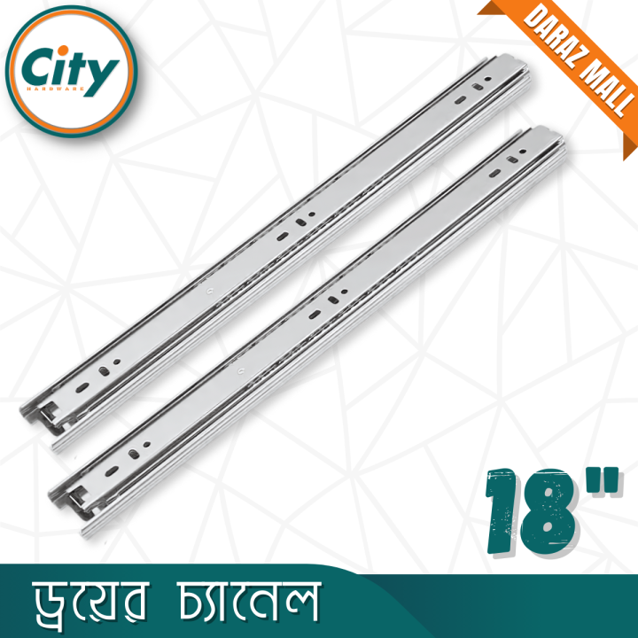 1%20Pair%20Stainless%20Steel%20Drawer%20Slider%20Ball%20Bearing%20Slider%20Full%20Extension%20Side%20Mount%20Runner%203%20Part%20Drawer%20Channel%20All%20Sizes%20Available%20-%20Image%202