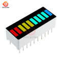 【Top Picks】 10pcs 10 Segments 4 Colors Led Display Module Red Green Blue Led Bar Graph Display Power Level Indicator Display.