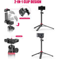 Ulanzi MT-44 Extendable Vlog Tripod (Black), Ideal Companion for Stable and Versatile Video Blogging. 