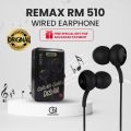 REMAX RM 510 In-Ear Earphone - Black - Headphone - Headphone - Ear Phone - Earphone - Headphone #low_price_headphone #REMAX RM 510 Wired Earphone new unique headphone black. 