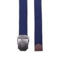 Deep Blue Fabric Belt For Men. 
