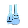 40/41 Inch Oxford Fabric Acoustic Guitar Gig Bag Soft Case Double Shoulder Straps Padded Guitar Waterproof Backpack. 