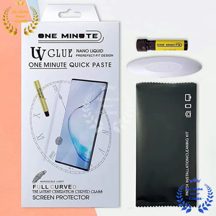 Premium%20UV%20Tempered%20Glass%20For%20Tecno%20Camon%2040%20Pro%20Screen%20Protector%20Curved%20with%20Liquid%20Glue%20and%20UV%20Light%20-Transparent%20Clear%20-%20Image%202