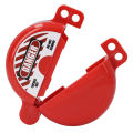 Gate Valve Lockout Warning Label Impact Resistant Water Faucet Lock Overlapping Hinges for Outdoor. 
