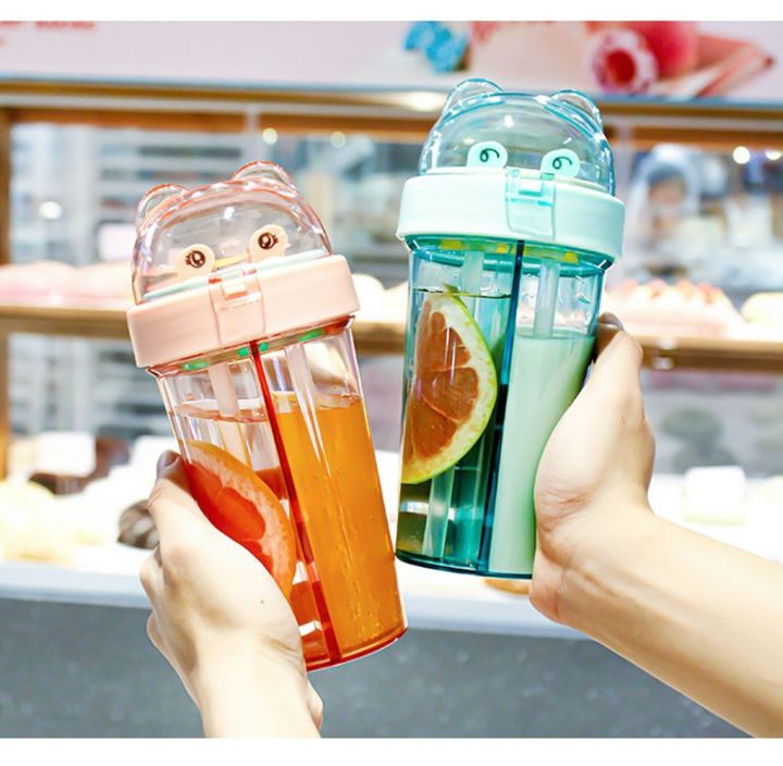 420ml%20Children%20Double%20Straws%20Water%20Bottle%20Outdoor%20Portable%20Bottle%20Student%20Couple%20Plastic%20Cup%20Gift%20Dual%20Use%20Drinking%20Water%20Kettle%20-%20Image%207