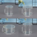 Acrylic Candy Box Transparent Plastic Round Cake Dessert Box Storage Containers Dounp. 