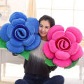 Plush Doll Vivid Three-dimensional Rose Flower Sofa Cushion. 