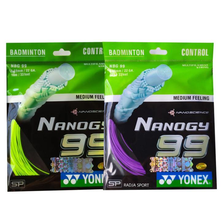 Yonex Nanogy 99 High Tension Badminton Racket string - Medium Feeling